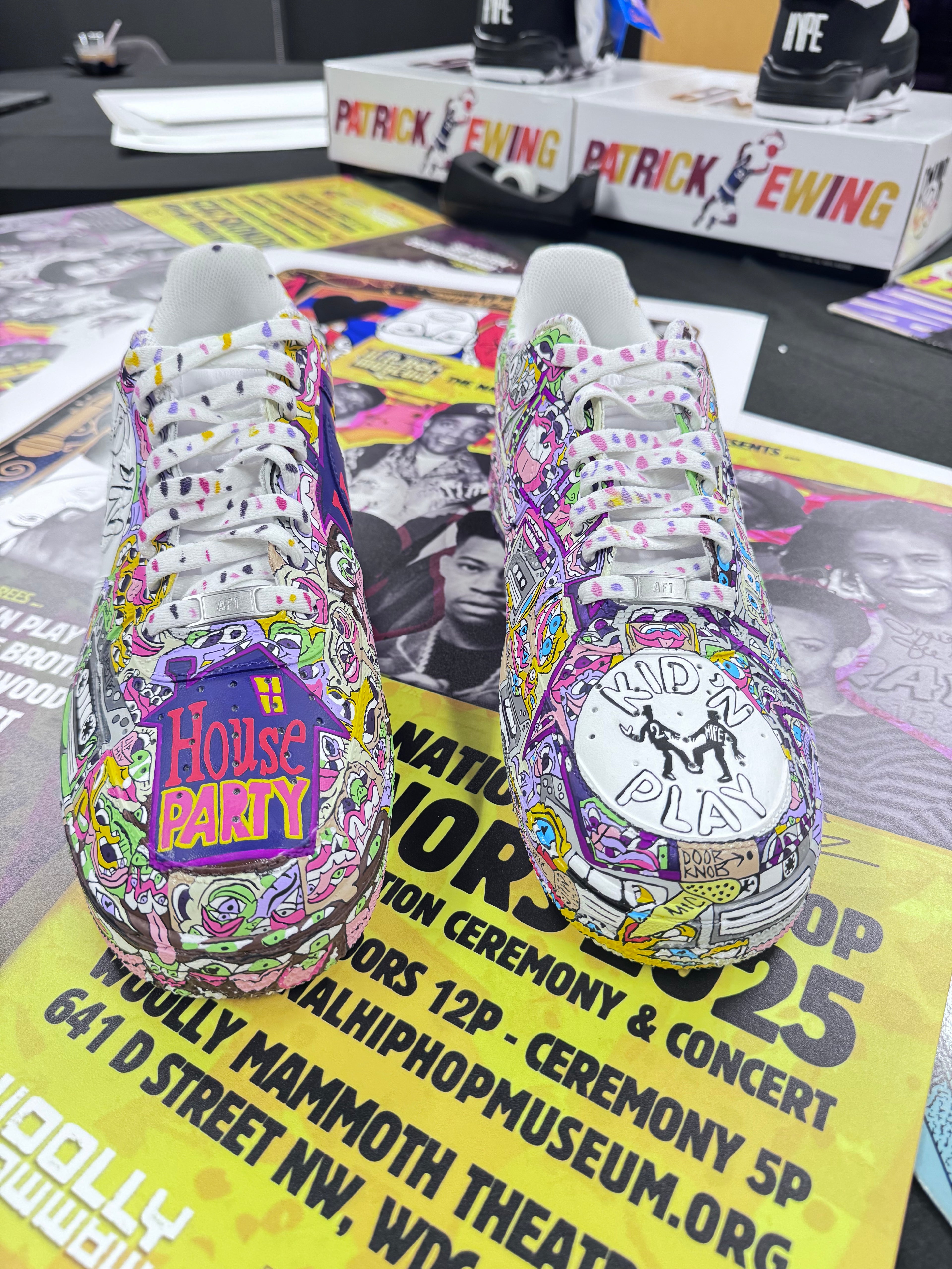 Kid ’n Play House Party Custom Trainers