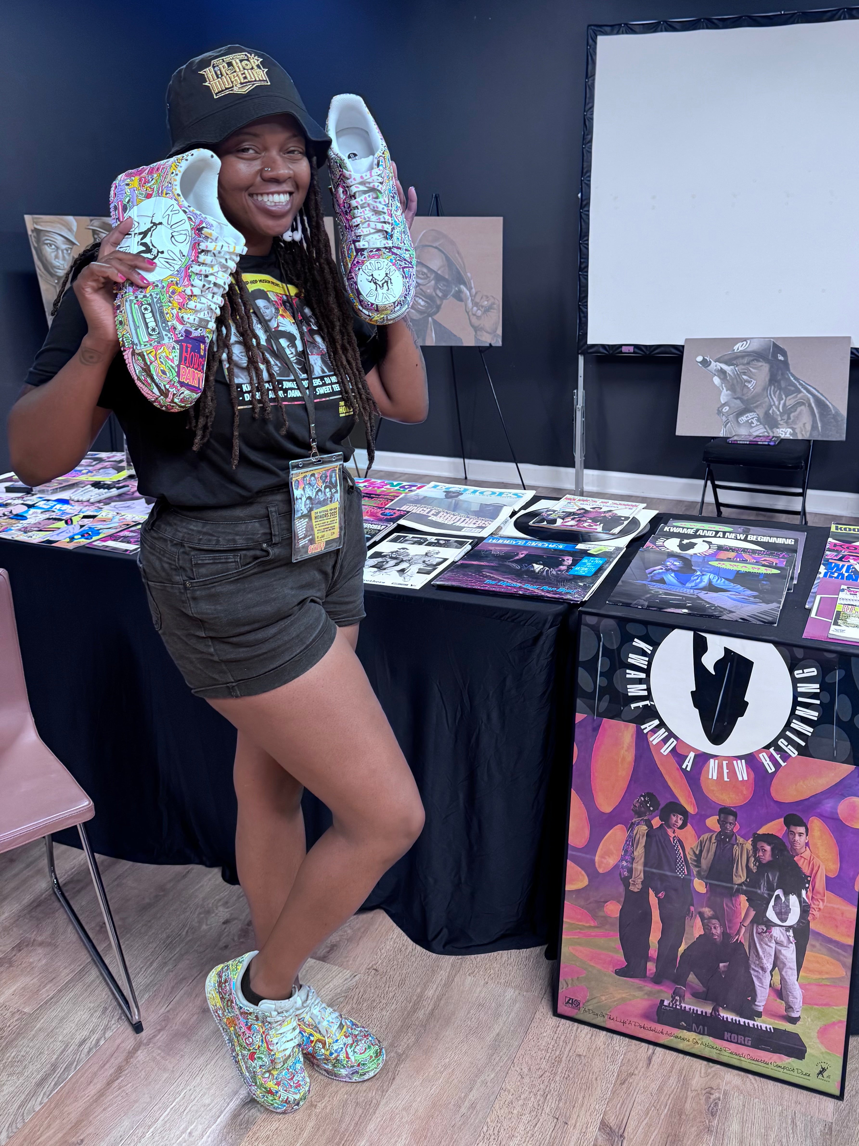 Kid ’n Play House Party Custom Trainers